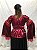 Blusa Estilo Ciganinha com Manga Longa Moda Cigana Vinho - Imagem 2