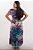 Vestido Indiano longo com estampas florais - Imagem 5