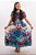 Vestido Indiano longo com estampas florais - Imagem 4
