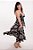 Vestido Longo Estampado Modelo Luxo Moda Indiana - Imagem 2