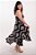 Vestido Longo Estampado Modelo Luxo Moda Indiana - Imagem 4