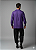 Camisa Cigana Cowboy Moda Luxo Roxa - Imagem 3