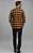 Bata Masculina Indiana Xadrez Moda Boho Amarelo - Imagem 2