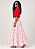 Saia Indiana Boho Chic Bordada - Rosa - Imagem 4