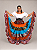 Saia Longa Cigana Modelo Patchwork com 12 metros de roda Azul Claro - Imagem 2