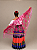 Lenço Xale Longo Feminino Renda Moda Luxo Melhores Presentes Rosa - Imagem 2