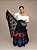 Lenço Xale Longo Feminino Renda Moda Luxo Melhores Presentes Preto - Imagem 2