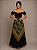 Lenço Xale Longo Feminino Renda Moda Luxo Melhores Presentes Verde Oliva - Imagem 2