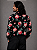 Camisa Cigana Moda Luxo Estampada Preto - Imagem 3