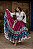Saia Cigana Esmeralda com 3 Babados em Patchwork - Imagem 8