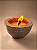 Vela Aromática com Base de Cimento Queimado - Imagem 2