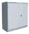 Armário de Aço para Escritório com 2 Portas e 1 Prateleira Fixa 100x90x40 com Fechadura - Imagem 1