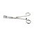 Pinça Foerster reta 16cm para assepsia ABC-Stark - Imagem 1