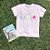 CAMISETA PEQUENINA GRAÇA ROSA - Imagem 5