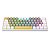 Teclado Gamer Mecanico Redragon Fizz RGB Branco Cinza - Imagem 3