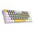 Teclado Gamer Mecanico Redragon Fizz RGB Branco Cinza - Imagem 2