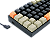 Teclado Redragon Lakshmi ABNT2 Laranja Preto Switch Brown - Imagem 8