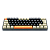 Teclado Redragon Lakshmi ABNT2 Laranja Preto Switch Brown - Imagem 6
