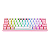 Teclado Gamer Mecanico Fizz RGB Blue 60% Redragon Rosa - Imagem 2