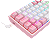 Teclado Gamer Mecanico Fizz RGB Blue 60% Redragon Rosa - Imagem 5