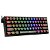 Teclado Gamer Mecânico Redragon Fizz Clear Preto K617CTB RGB - Imagem 2