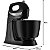 Batedeira Britania Diamante Neve Turbo Duo 4,3L  127V Preta - Imagem 2
