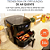 Fritadeira Air Fryer Digital 5L Mondial Preto 2000W 220v - Imagem 8