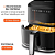 Fritadeira Air Fryer Digital 5L Mondial Preto 2000W 220v - Imagem 7