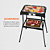 Churrasqueira Elétrica, Mondial, Preto, 1800W, 110V - Imagem 4