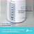 Roteador Mesh Wifi 7 2.5G Tri Band TP Link Deco BE1000 - Imagem 6