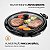 Grill Redondo Smart Grill 30cm Mondial 1200W G-04 220v - Imagem 3