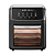 Fritadeira Air Fryer Oven 12L, Digital Preto Voltagem 220V - Imagem 2
