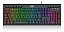 Teclado Gamer Membrana Redragon Aditya Preto RGB Com Fio - Imagem 1