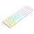 Teclado Gamer Redragon Ashe 75% RGB ABNT2 Branco Switch Azul - Imagem 3