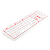 Teclado Mecânico Redragon Mitra Branco Switch Azul K551W - Imagem 3