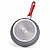 Panela Sauté Polishop 24cm Vermelha Antiaderente Premium - Imagem 2
