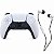 Kit Controle PS5 DualSense Branco Sony Fone Skullcandy P2 - Imagem 1