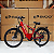 Bike Elétrica Evoo Tank 500W 48V Freio Disco Aro 26 Vermelho - Imagem 1