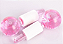 ESFERA  PEQUENA - ROSA COM GLITER - Imagem 1