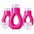 ANEL ACRÍLICO PARA HENNA ROSA PINK - COM BATOQUE DESCARTÁVEL - Imagem 1