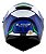 Capacete Ls2 Stream Edge Viseira Solar Ff320 Azul E Branco - Imagem 3