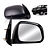 Retrovisor Hilux 2005/2011 capa preta elétrico - Imagem 2