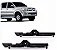 Guia parachoque dianteiro Hilux 2005 2006 2007 2008 2009 2010 2011 - Imagem 1