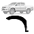 Alargador paralama Hilux 2012 2013 2014 2015 - Imagem 1