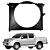 Defletor hélice Radiador Hilux 2005/2015 3.0 - Imagem 1