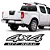 Adesivo lateral caçamba Frontier 2008/2016 4x4 off Road - Imagem 1