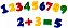 Kit Jogo Números 56 Peças MMP Brinquedos Educativos - Imagem 5
