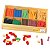 Escala Cuisenaire 294 Unidades Carimbras Madeira Pedagógico - Imagem 1