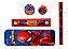 Kit Material Escolar Face Spiderman Aranha 7 Pçs Infantil - Imagem 2