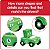NumberBlocks 1 ao 5 Mini Veiculos 5 itens Hand2Mind IN95405 - Imagem 3